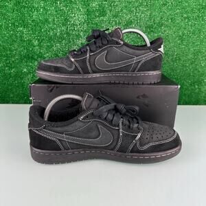 TRAVIS SCOTT X JORDAN 1 RETRO LOW OG SP 'BLACK PHANTOM' VND SIZE 13 MENS